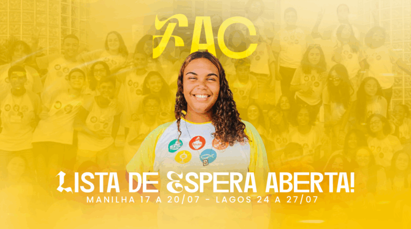 FAC – Julho de 2025 – Inscrições abertas!