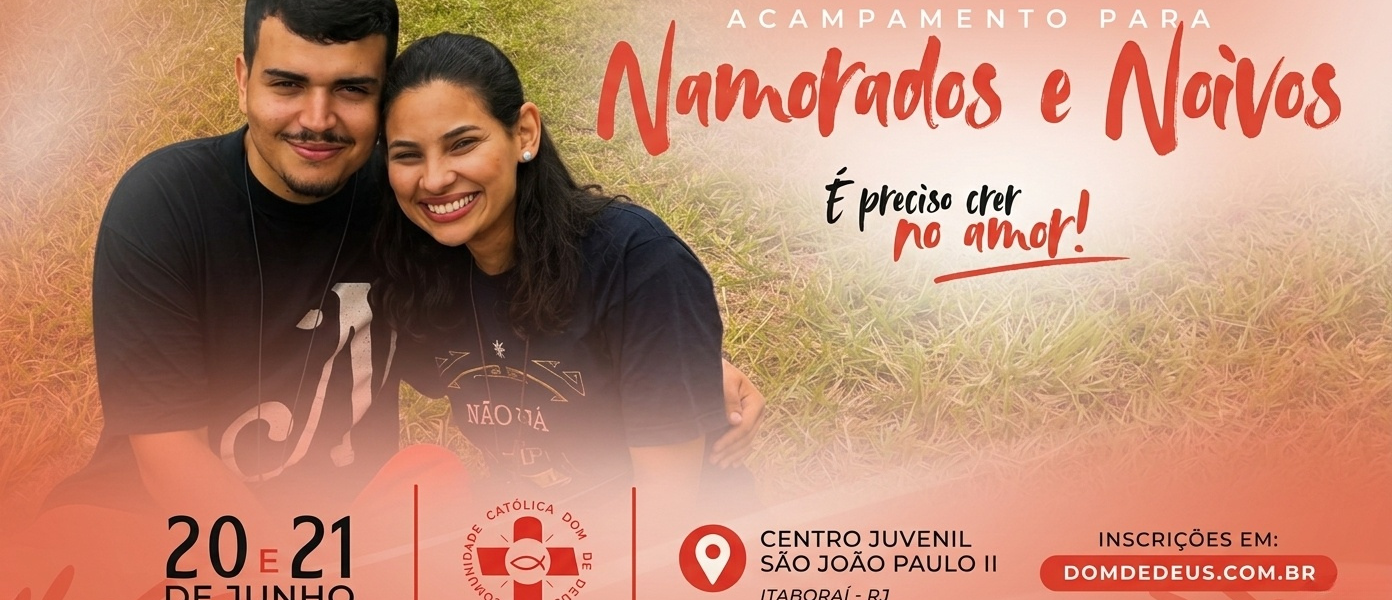 Acampamento para Namorados e Noivos 2026 Acampamento para Namorados e Noivos 2026